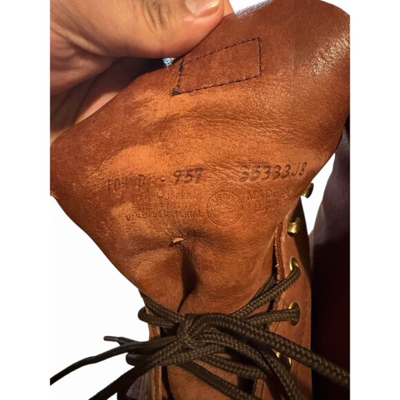 Ultra Rare Vintage RED WING Model 957 Men's Boots size 10.5D - Picture 4 of 16